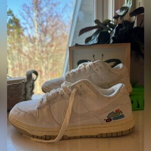 Has been worn but not ruined still in good condition